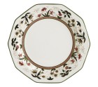 Plato Llano Queen´s By Churchill Assam Floral Cerámica Loza Ø 27 cm (6 Unidades)