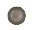 Assiette creuse Bidasoa Gio Céramique Gris 19 cm (6 Unités)