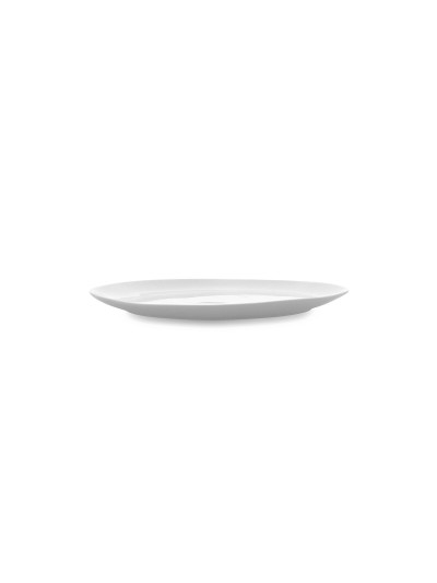 Flat plate Ariane Earth Ceramic White 25 cm (6 Units)