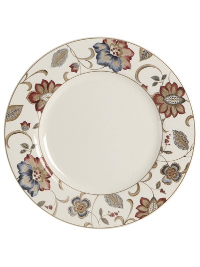 Flat plate Queen´s By Churchill Jacobean Floral Ø 27,3 cm Ceramic China crockery (6 Units)