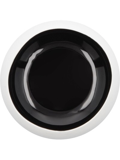 Assiette creuse Ariane Organic Céramique Noir 16 cm (6 Unités)