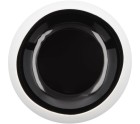 Assiette creuse Ariane Organic Céramique Noir 16 cm (6 Unités)