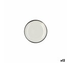 Assiette plate Ariane Vital Filo Céramique Blanc Ø 18 cm (12 Unités)