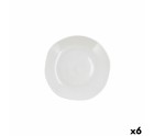 Deep Plate Ariane Earth Ceramic White 23 cm (6 Units)