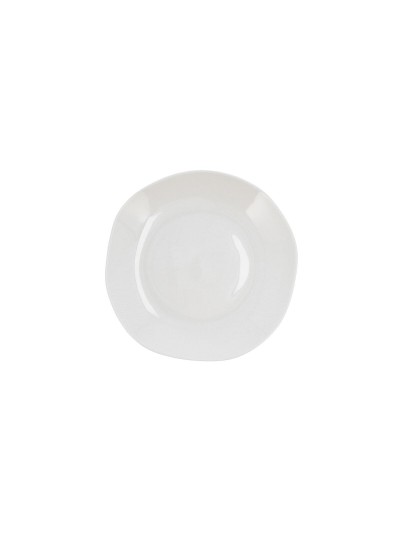 Deep Plate Ariane Earth Ceramic White 23 cm (6 Units)