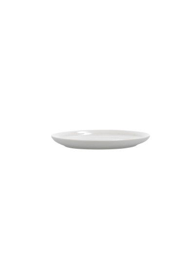 Plato Llano Ariane Artisan Cerámica Blanco Ø 21 cm (12 Unidades)