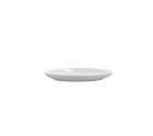 Flat plate Ariane Artisan Ceramic White Ø 21 cm (12 Units)