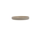 Flat plate Ariane Porous Ceramic Beige Ø 21 cm (4 Units)