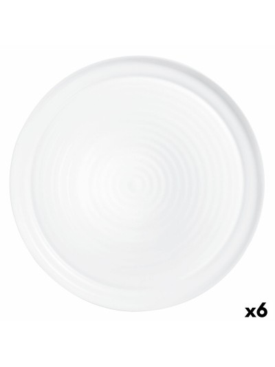 Plato para Pizza Arcoroc Evolutions Blanco Vidrio Ø 32 cm (6 Unidades)