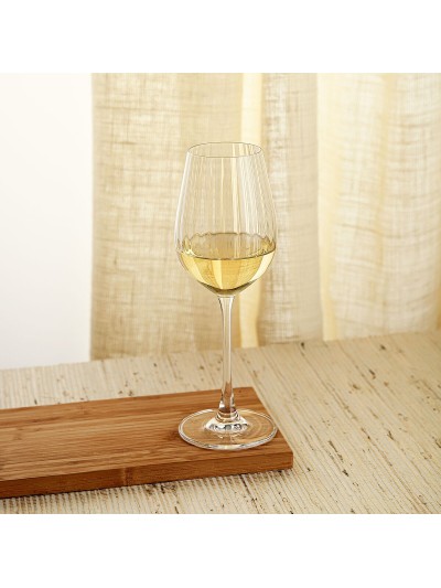 Wine glass Bohemia Crystal Optic Transparent 400 ml 6 Units