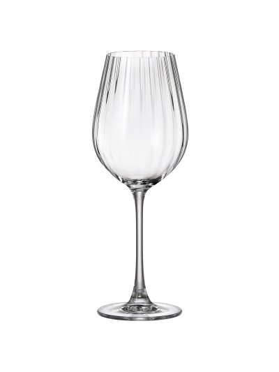 Wine glass Bohemia Crystal Optic Transparent 6 Units 500 ml