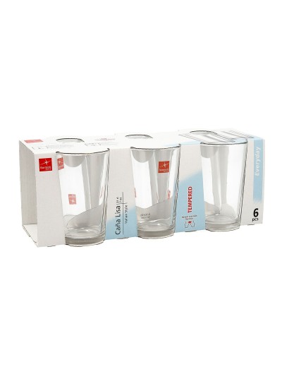 Set de Verres Bormioli Rocco Caña verre 220 ml Bière 6 Unités
