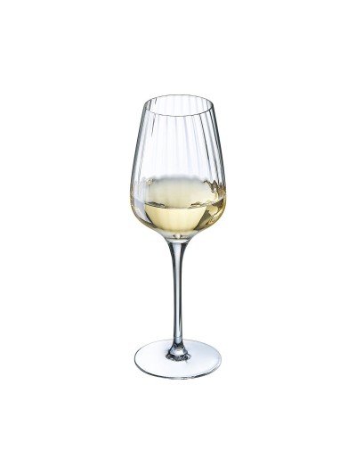Set of cups Chef & Sommelier Symetrie Transparent Glass 350 ml Wine 6 Units