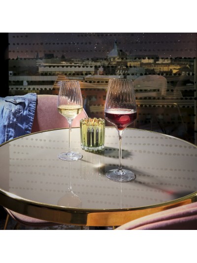 Set of cups Chef & Sommelier Symetrie Transparent Glass 350 ml Wine 6 Units