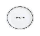 Flat Plate Luminarc Friends Time Bistr White/Black Glass Ø 30 cm Meat (12 Units)