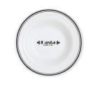 Plato para Pasta Luminarc Friends Time Bistro Blanco/Negro Vidrio 28,5 cm (12 Unidades)