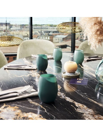 Set de Vasos Chef & Sommelier Primary Verde Vidrio 360 ml 6 Unidades