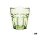 Vaso Bormioli Rocco Rock Bar Verde Vidrio 270 ml (6 Unidades)