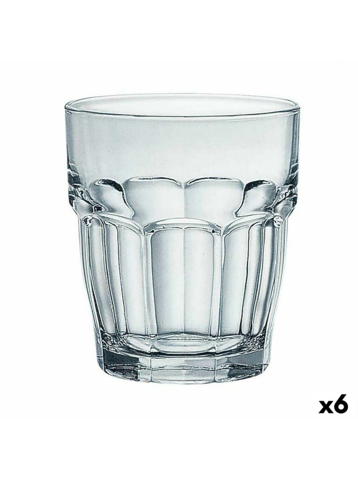 Glass Bormioli Rocco Rock Bar Transparent Glass 390 ml (6 Units)