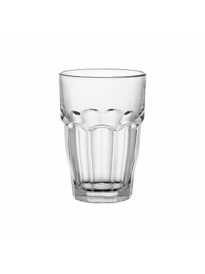 Glass Bormioli Rocco Rock Bar Transparent Glass 370 ml (6 Units)