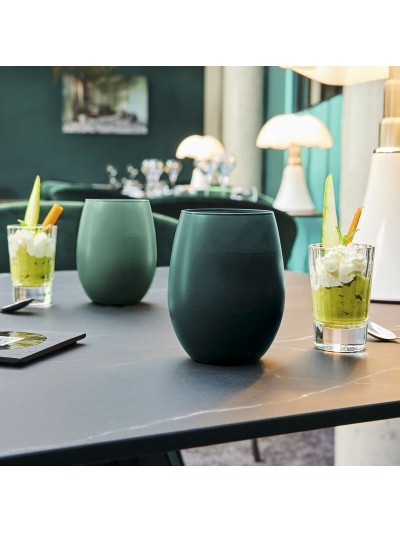 Set of glasses Chef & Sommelier Primary Green Glass 360 ml 6 Units
