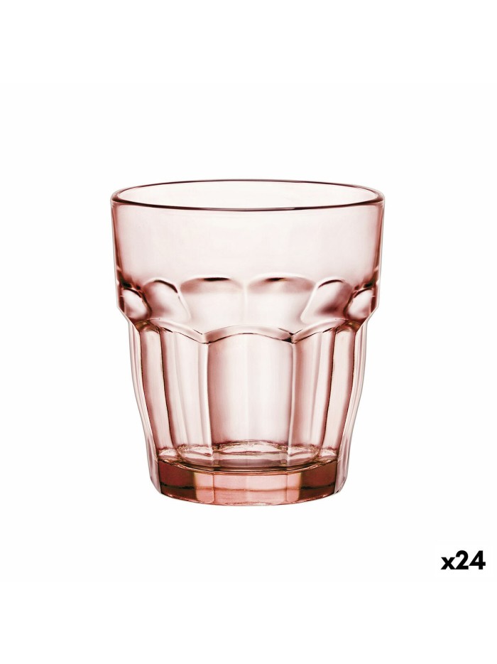 Glass Bormioli Rocco Rock Bar Orange Glass 270 ml (24 Units)
