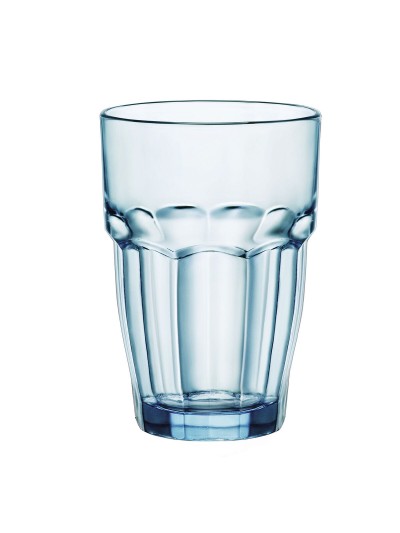 Vaso Bormioli Rocco Rock Bar Azul Vidrio 370 ml (24 Unidades)