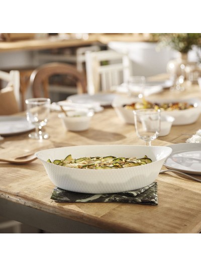 Serving Platter Luminarc Smart Cuisine 32 x 20 cm White Glass (6 Units)