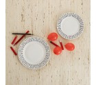 Dinnerware Set Quid Festival Ceramic White 18 Pieces