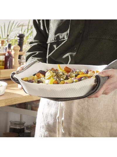 Fuente de Cocina Luminarc Smart Cuisine Blanco Vidrio 34 x 25 cm (6 Unidades)