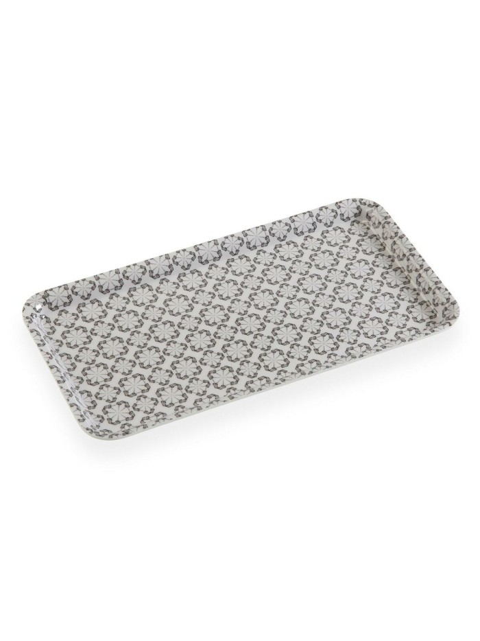 Bandeja Versa Oslo Gris Melamina 16 x 1,4 x 30 cm