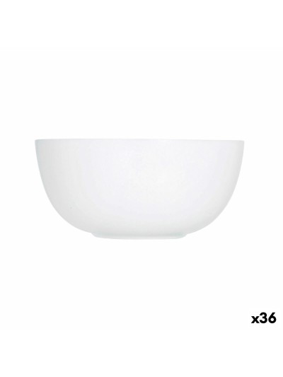 Bol Luminarc Diwali Blanco Vidrio 12 cm (36 Unidades)