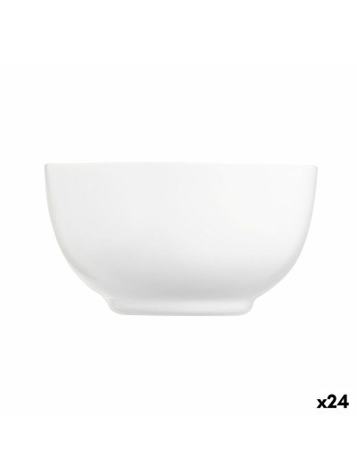 Bol Luminarc Diwali Blanco Vidrio 14,5 cm (24 Unidades)