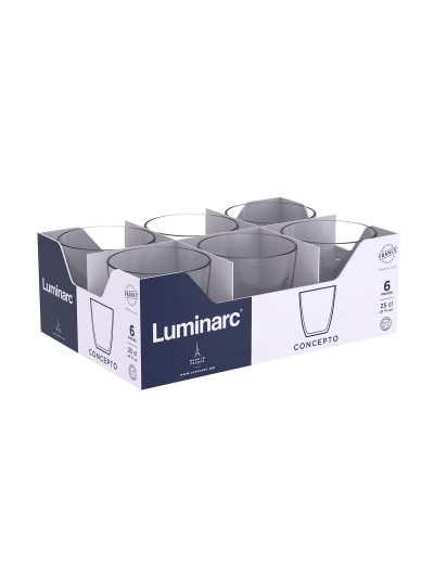 Vaso Luminarc Concepto Bulle 250 ml Transparente Vidrio (24 Unidades)