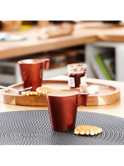 Tasse mug Luminarc Flashy Rouge 80 ml verre (24 Unités)