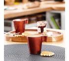 Mug Luminarc Flashy Red 80 ml Glass (24 Units)