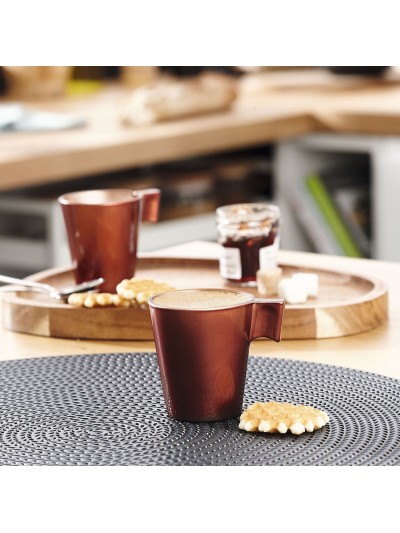 Taza Mug Luminarc Flashy Rojo 80 ml Vidrio (24 Unidades)