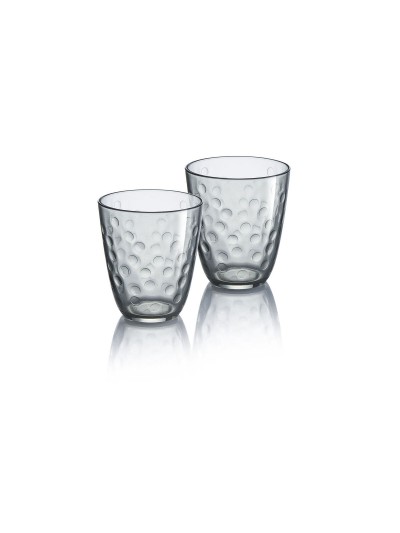Glass Luminarc Concepto Pepite Grey Glass 310 ml (24 Units)