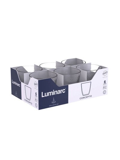 Verre Luminarc Concepto Pampille 250 ml Transparent verre (24 Unités)