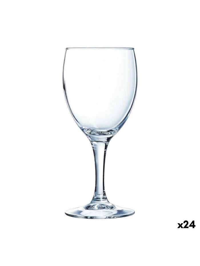Wineglass Luminarc Elegance Transparent Glass 250 ml Water (24 Units)