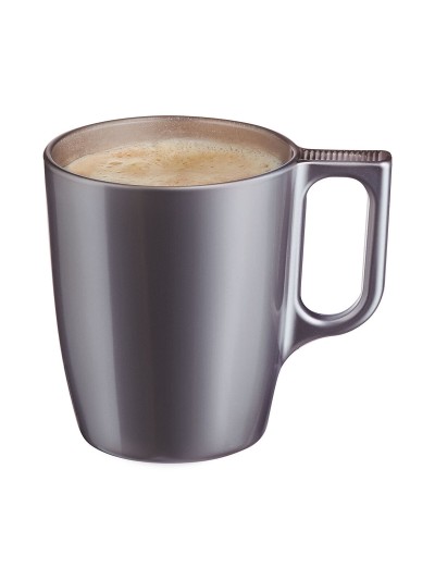 Taza Mug Luminarc Flashy Morado 250 ml Vidrio (6 Unidades)