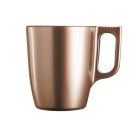 Taza Mug Luminarc Flashy Marrón claro 250 ml Vidrio (6 Unidades)