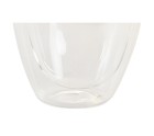 Set of glasses DKD Home Decor Transparent Crystal Borosilicate Glass 380 ml 2 Pieces