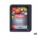Fuente para Horno Pyrex Magic Rectangular 26 x 18 cm Metal 6 Unidades