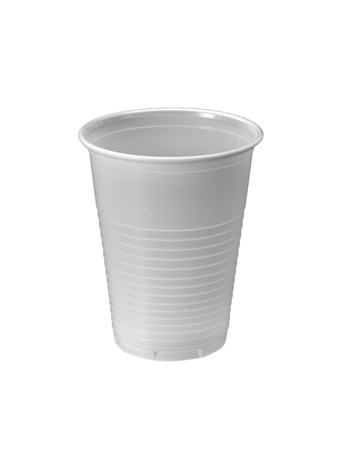 Lot de verres réutilisables Algon Blanc 220 ml 50 Unités