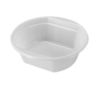 Set of reusable bowls Algon Circular White Plastic 500 ml 6 Units 16 x 16 x 5 cm
