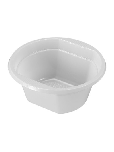 Set of reusable bowls Algon Circular White 250 ml 12 x 12 x 5 cm Plastic 12 Units