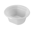 Set de cuencos reutilizables Algon Redondo Blanco 250 ml 12 x 12 x 5 cm Plástico 12 Unidades