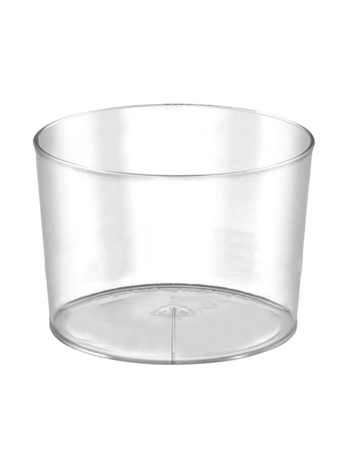 Set of reusable glasses Algon Low Transparent 230 ml Plastic 5 Units