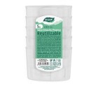Set de vasos reutilizables Algon Bajo Transparente 230 ml Plástico 5 Unidades